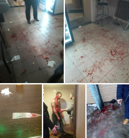 Снимки резни в баре Грязей попали в Сеть