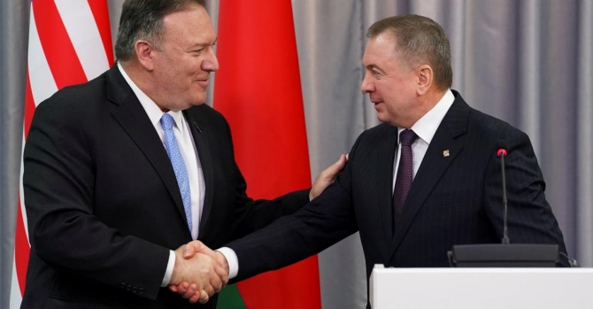 Pompeo in Minsk: U.S. can supply Belarus with 100% of oil and gas