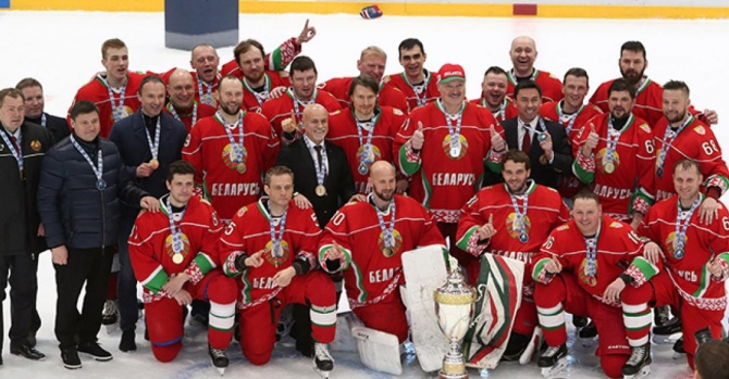 COVID19 tests for all players on Lukashenka's ice hockey team