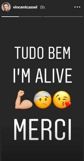 Венсан Кассель попал в аварию