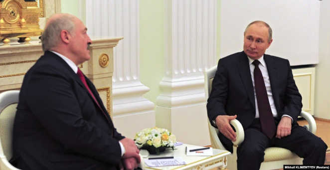 Домашняя заготовка с Путиным и Лукашенко. Мнение Карбалевича