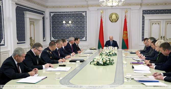 Lukashenko discussing creation of personal data protection authority