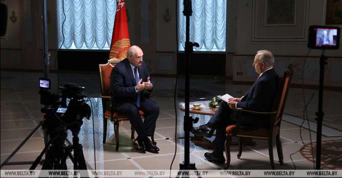 Lukashenko cautions against attempts to start war in Belarus