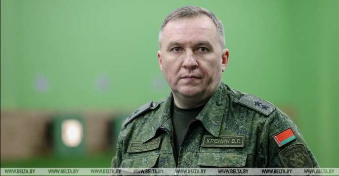 Defense minister: NATO is building up offensive potential near Belarus' borders