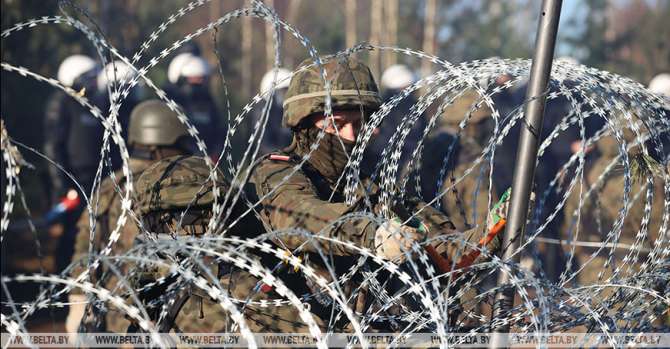 Poland accused of plotting provocations near Belarus' border