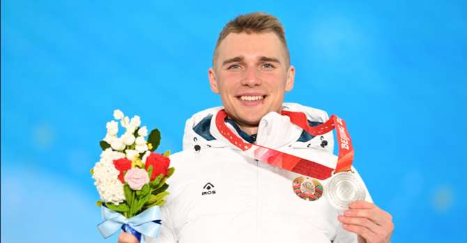Belarus' Anton Smolski awarded Olympic silver