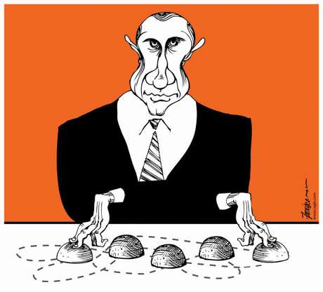 Под каким «наперстком» у Путина мир?