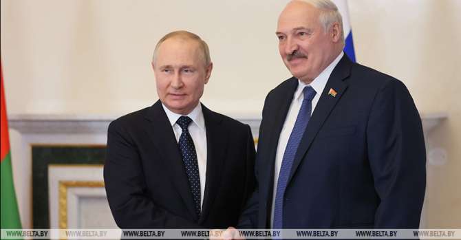 Highlights of Lukashenko's meeting with Putin in St Petersburg