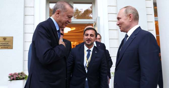 Эрдоган на встрече с Путиным отказался от еды и воды