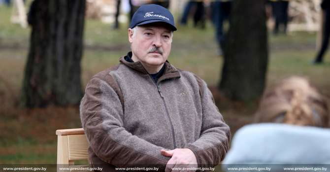 Лукашенко: «Как жиманул сверху - вся вертикаль власти выстроилась»