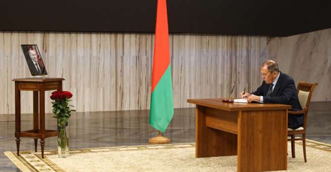 Lavrov: We will double down on cooperation in Union State, CSTO, EAEU, CIS in memory of Makei