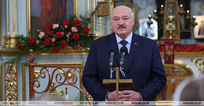 Lukashenko: Belarus will remain peaceful