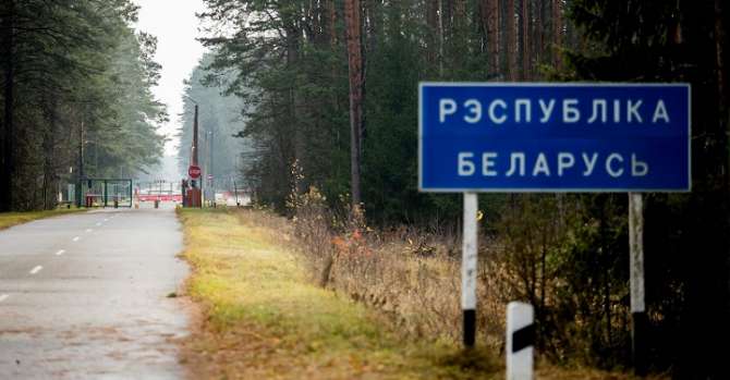Россиянин протаранил шлагбаум на польско-белорусской границе