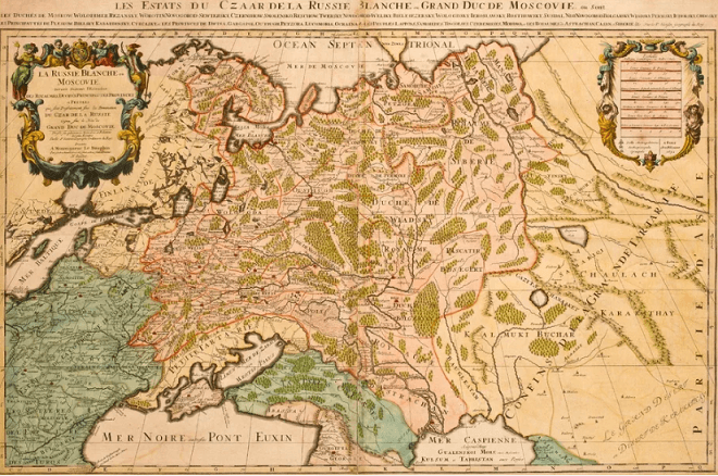 Путину перед телекамерами подарили карту, где «никакой Украины нет»