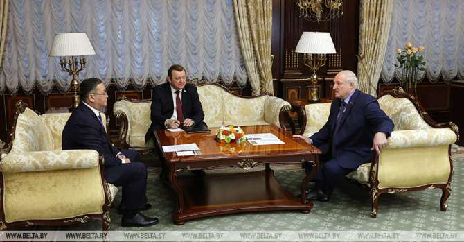Lukashenko: Relations between Belarus, Kazakhstan are at a very high level