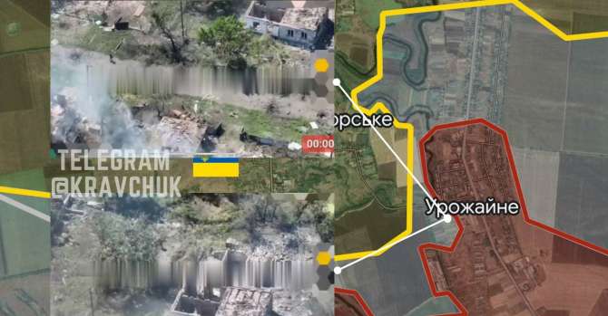 The Armed Forces of Ukraine entered Urozhayne and take the Russians in pincers from both sides