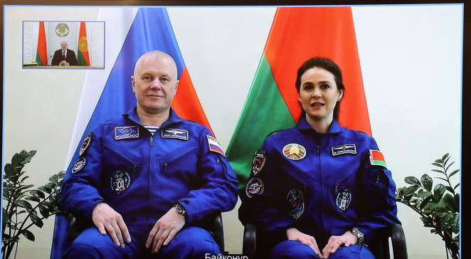 Лукашенко опозорился, выступая перед космонавтами
