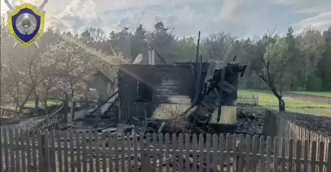 Трагедия в Березовском районе: в пожаре погибли четыре ребенка