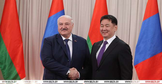 Lukashenko: Belarus intends to develop cooperation with Mongolia across many areas