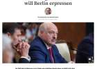 Немецкие СМИ начали называть режим Лукашенко «террористическим»