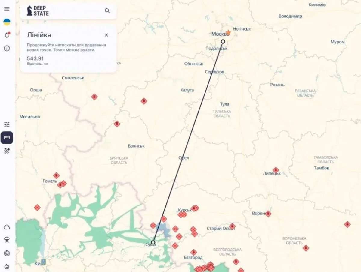 СМИ: Ракета-дрон «Паляница» поражает Москву сразу из двух городов