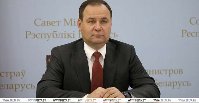 Belarusian PM headed to Armenia on working visit