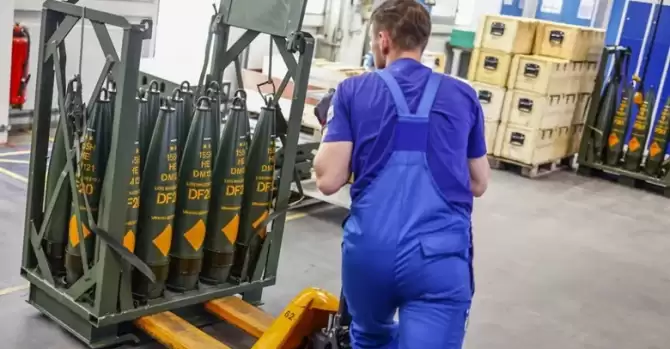 Rheinmetall открывает крупнейший в Европе завод по производству боеприпасов