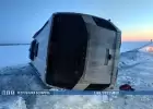 Автобус перевернулся в Пуховичском районе, четверо пассажиров в больнице