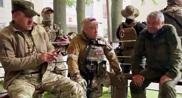 Всплыло шокирующее архивное видео разговора генерала ГРУ Алексеева и Пригожина